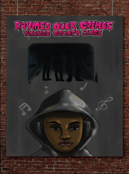 "Rhymes Over Crimes, Knives County Lines" by Tyran Gardiner & Alonzo Fontaine